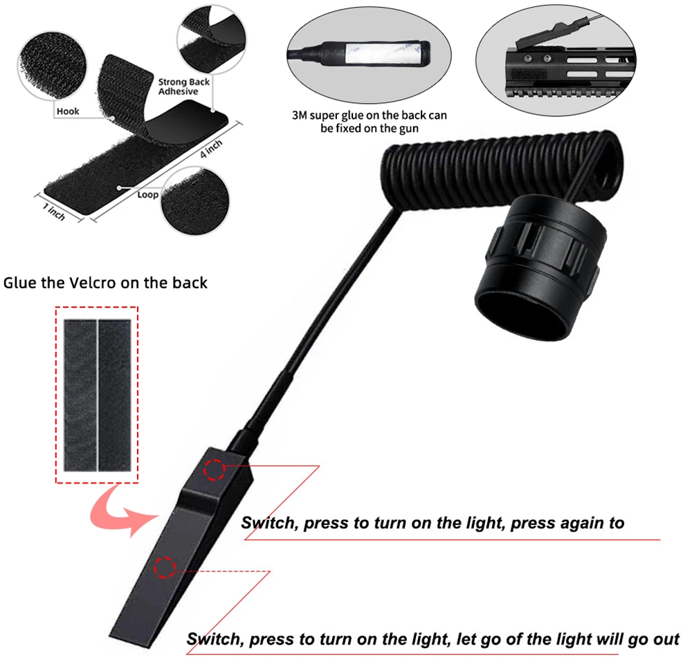 LED Tactical Hunting Flashligh - مراجعة Outdoor Camping Glamping Share وسعره