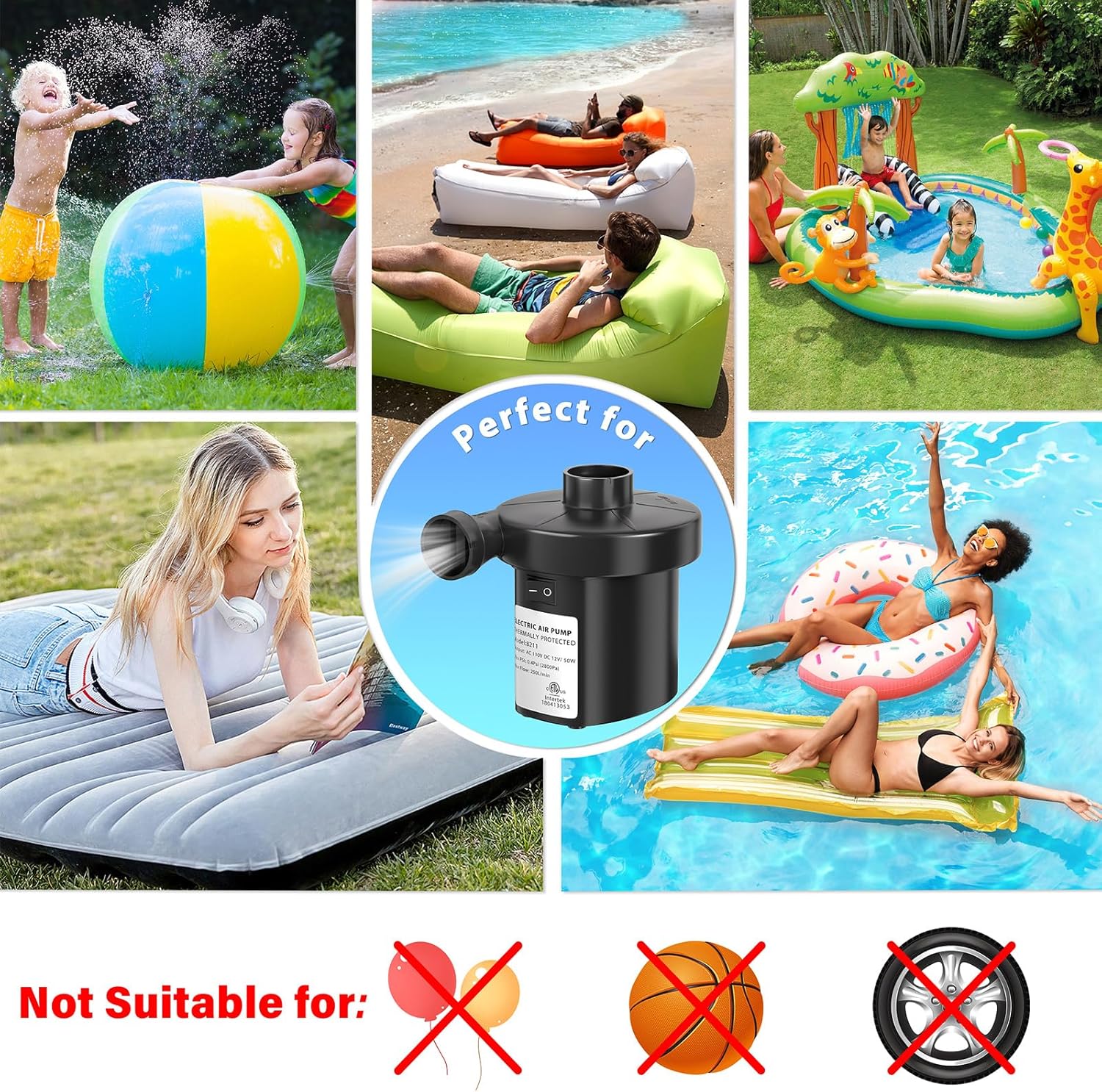 Electric Air Pump for Inflatab - مراجعة Inflatable Mattress وسعره