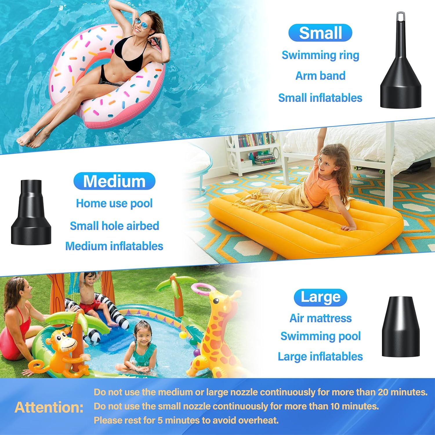 Electric Air Pump for Inflatab - مراجعة Inflatable Mattress وسعره