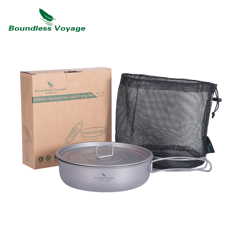 Boundless Voyage Titanium Fryi - مراجعة Outdoor Camping Griddle وسعره