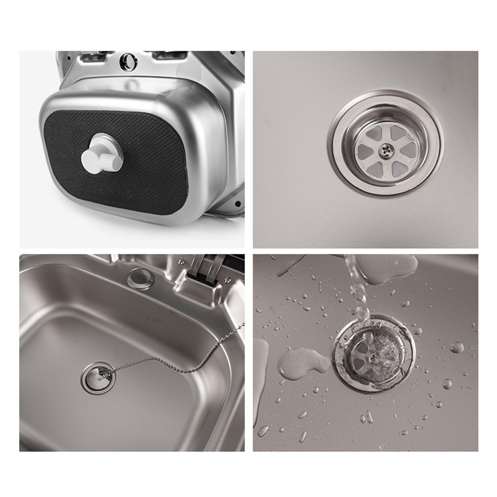 Drain Strainer Stainless Steel - مراجعة Outdoor Camping Kitchen With Sink وسعره