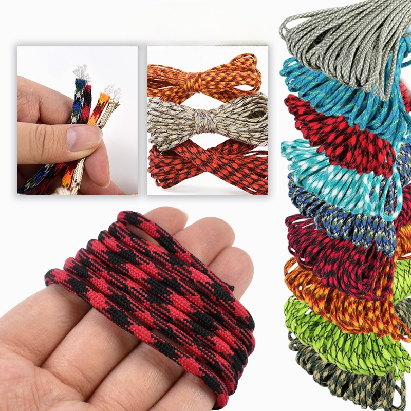 30/100Meters 5mm Outdoor Rope  - مراجعة Outdoor Camping Extension Cord وسعره