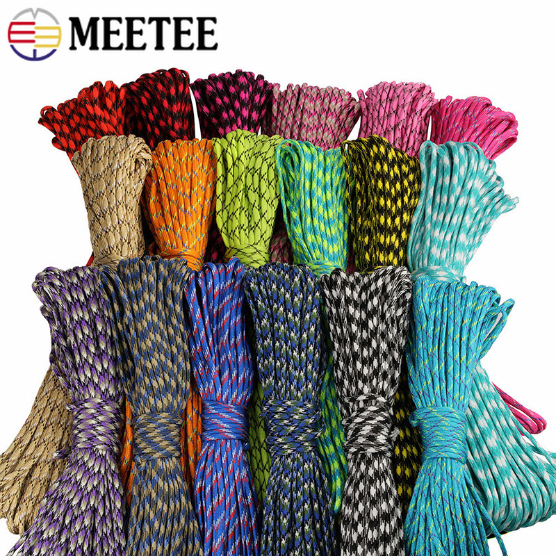 30/100Meters 5mm Outdoor Rope  - مراجعة Outdoor Camping Extension Cord وسعره