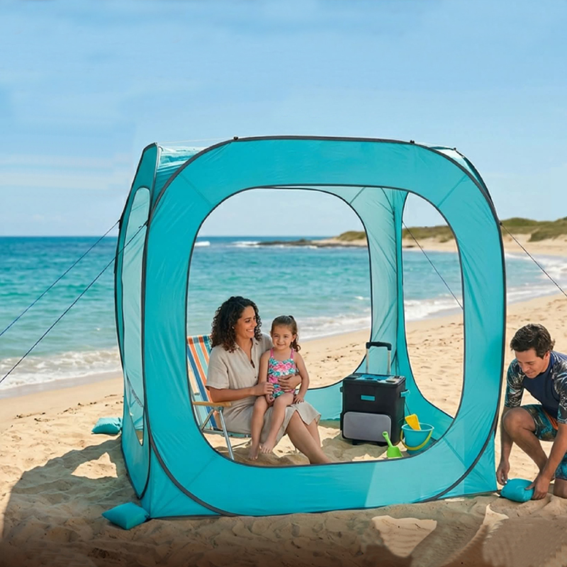 Beach Cabana Tent Quick Set up - مراجعة Outdoor Camping Rentals وسعره