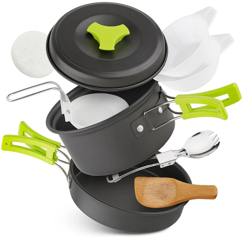 Portable Durable Camping Cookw - مراجعة Outdoor Camping World وسعره