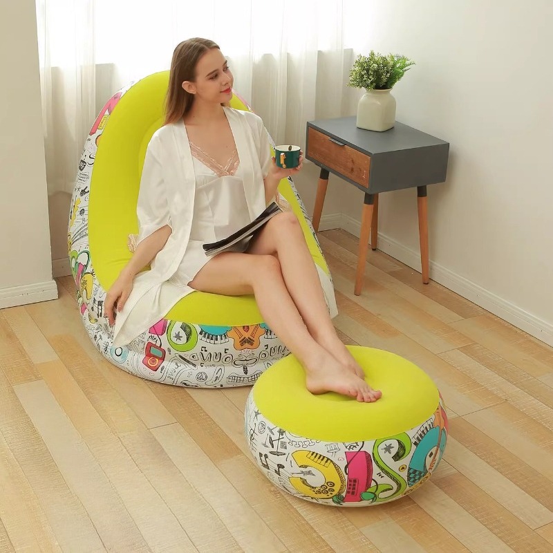 Lazy Person's Foldable Inflata - مراجعة Outdoor Camping Rentals وسعره