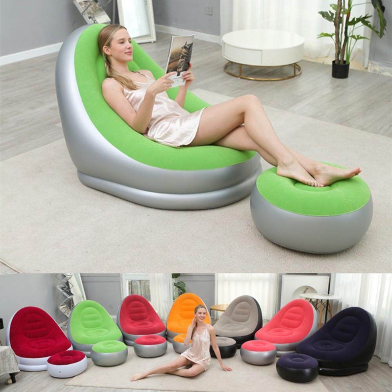 Lazy Person's Foldable Inflata - مراجعة Outdoor Camping Rentals وسعره