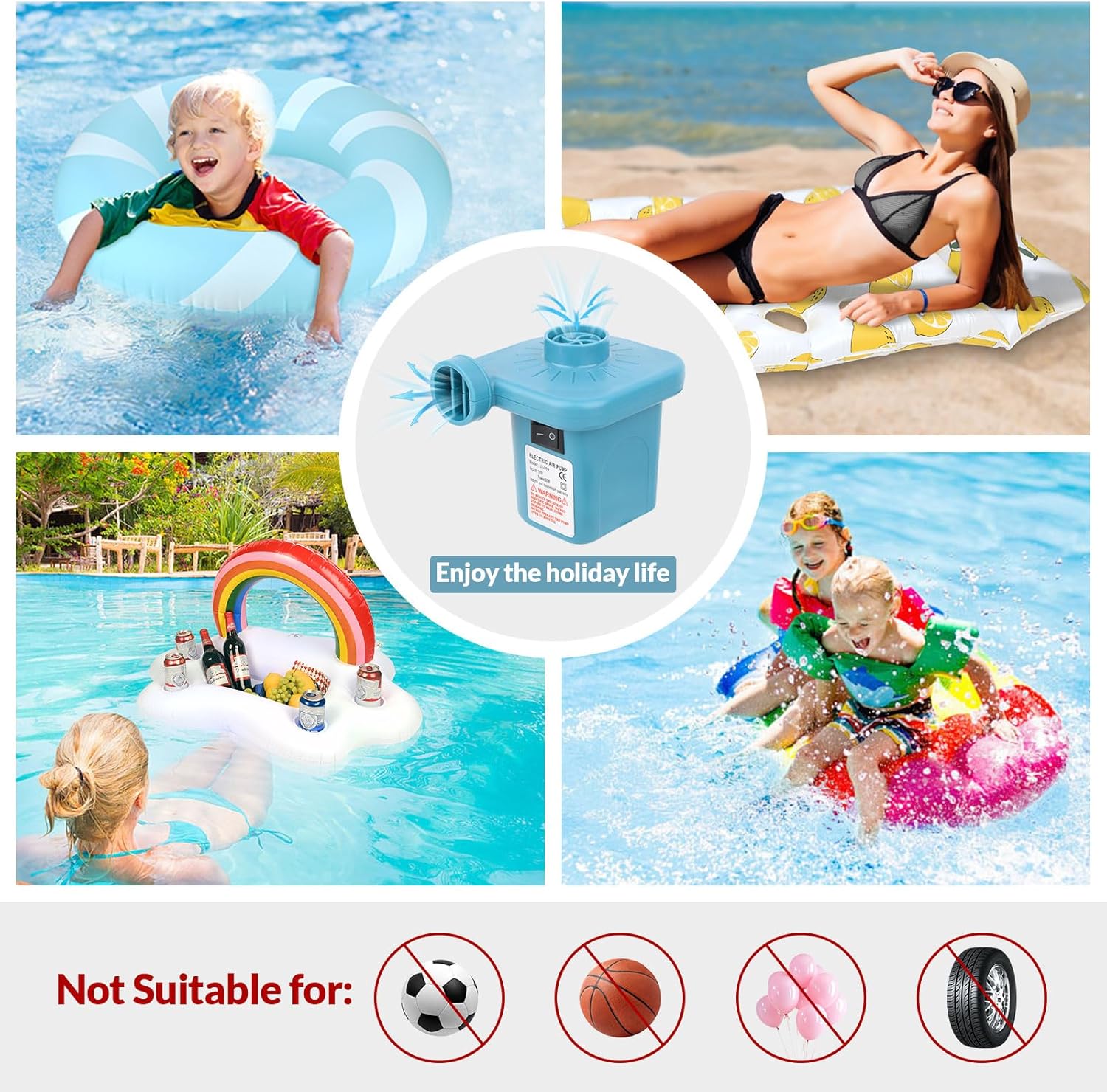 Electric Air Pump for Inflatab - مراجعة Inflatable Mattress وسعره