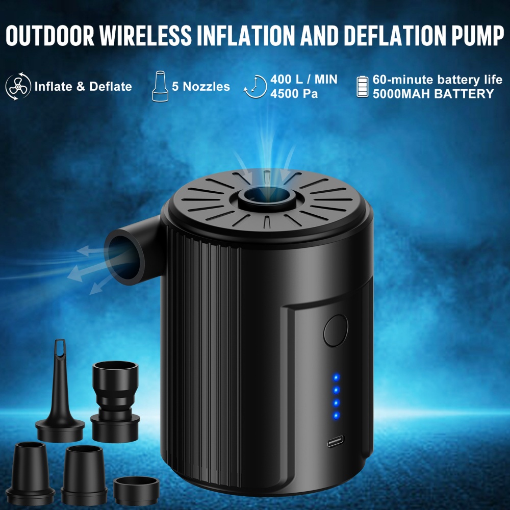 Portable Multi-Function Air Pu - مراجعة Inflatable Mattress وسعره