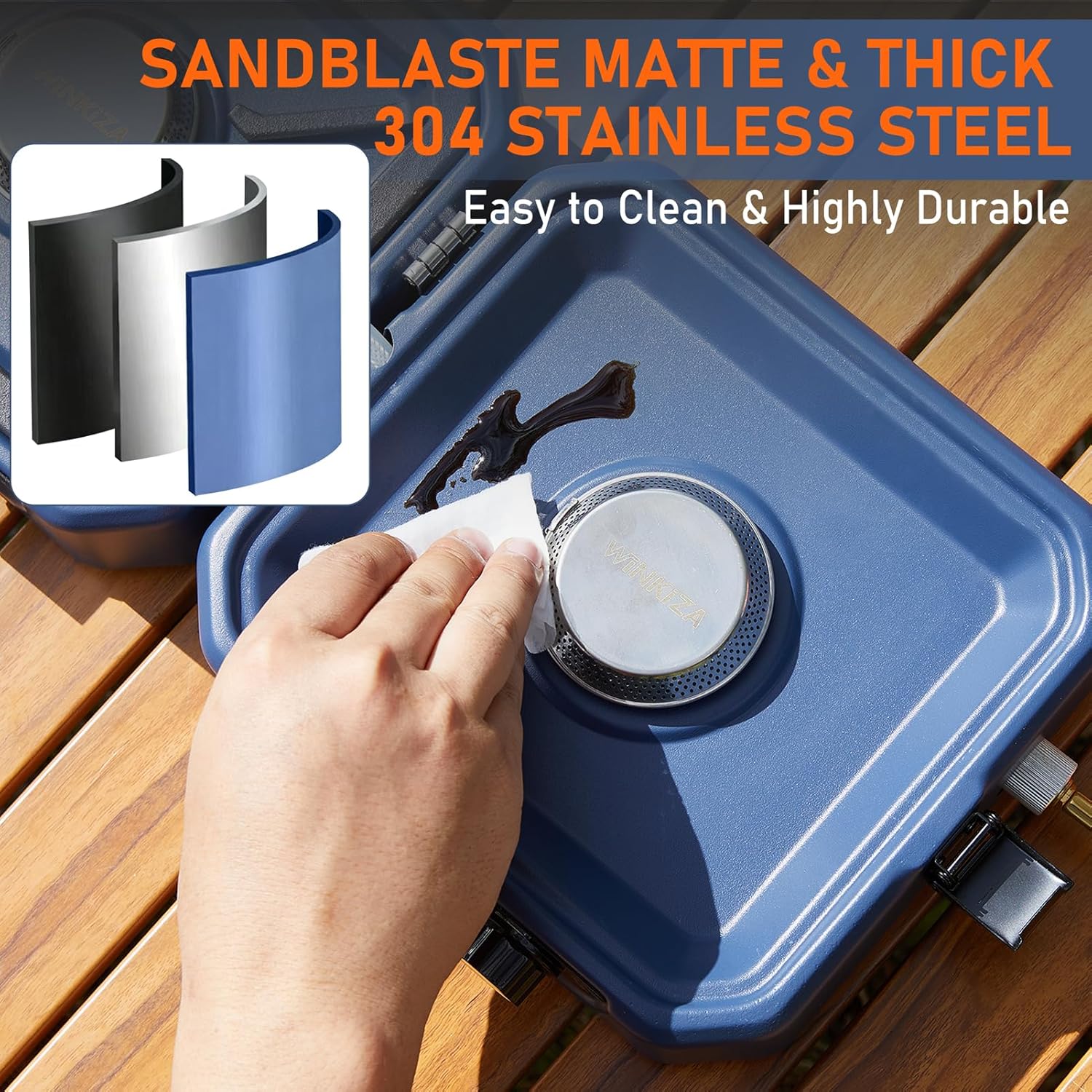 Portable 2 Burner Propane Camp - مراجعة Outdoor Camping Griddle وسعره