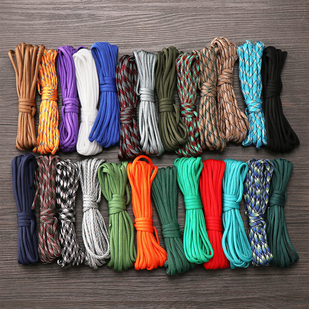 1PC 12 Colors 5 Meter 4mm Para - مراجعة Outdoor Camping Extension Cord وسعره