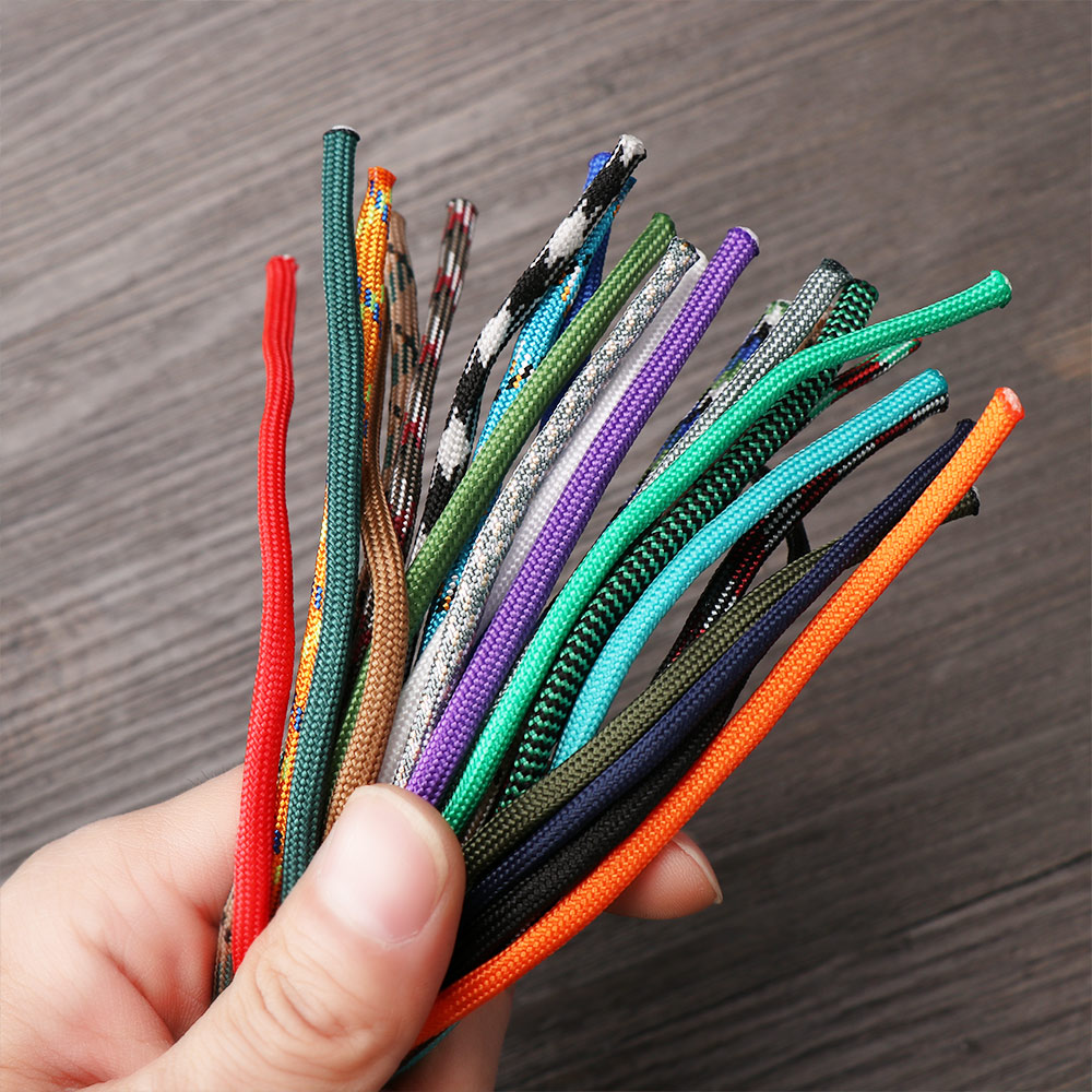 1PC 12 Colors 5 Meter 4mm Para - مراجعة Outdoor Camping Extension Cord وسعره