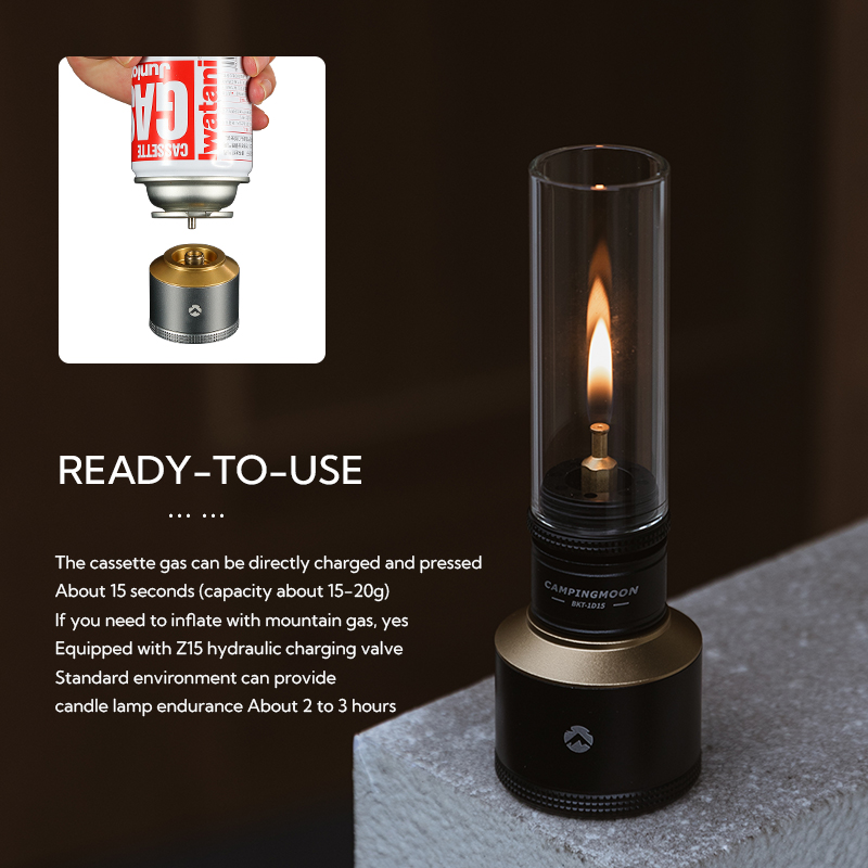 CAMPINGMOON Atmosphere Candle  - مراجعة Outdoor Camping Glamping Share وسعره