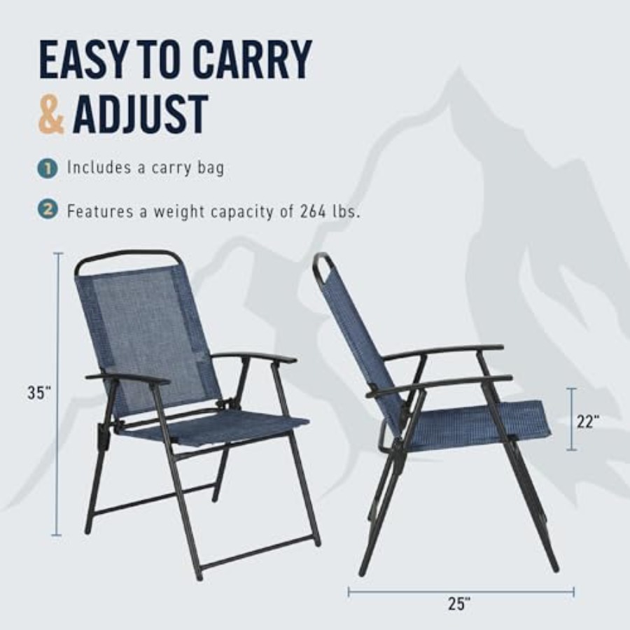 Trapper's Peak 3-Piece Folding - مراجعة Folding Chair وسعره