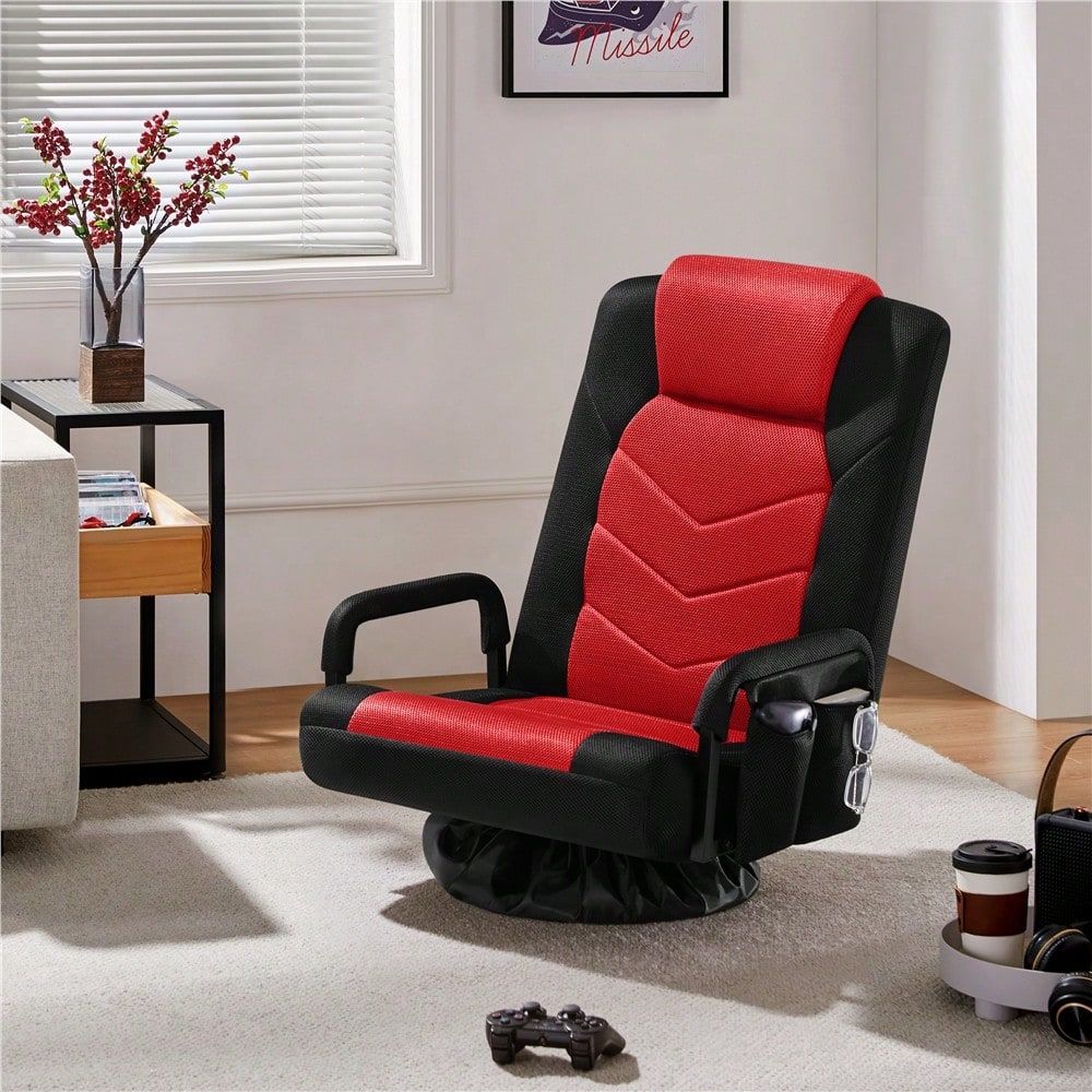 1PC Swivel Gaming Floor Chair  - مراجعة Folding Chair وسعره