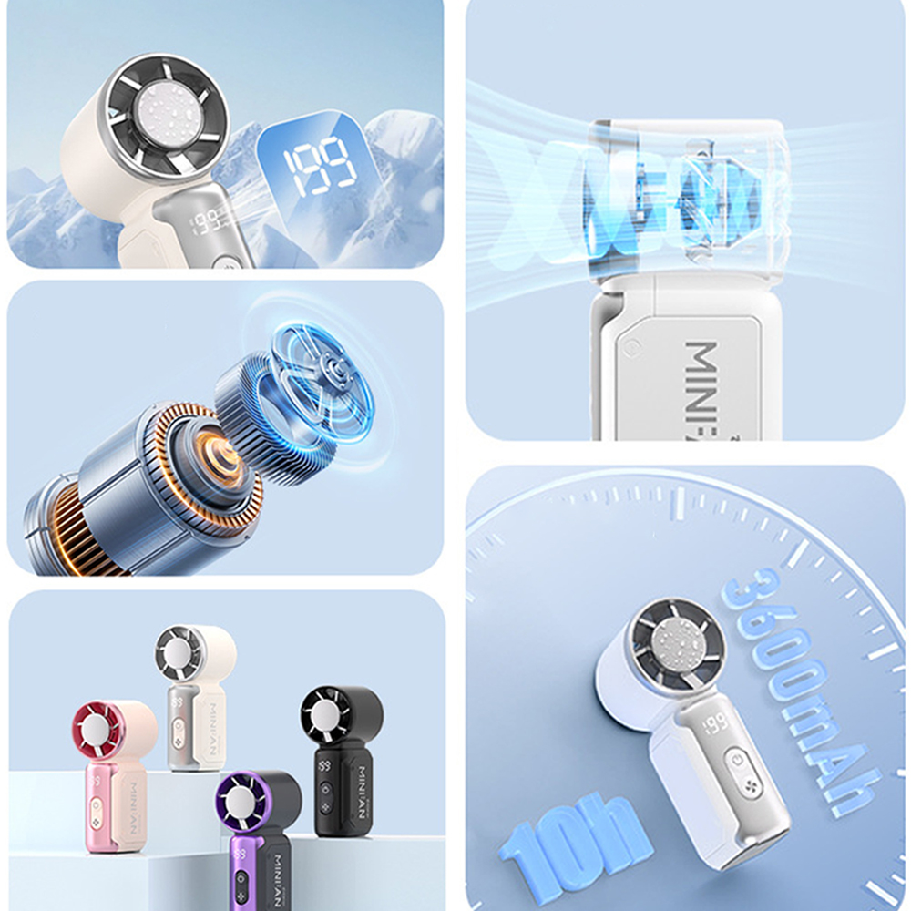 Portable Handheld Mini Fan, 1- - مراجعة Outdoor Camping Misting Fan وسعره