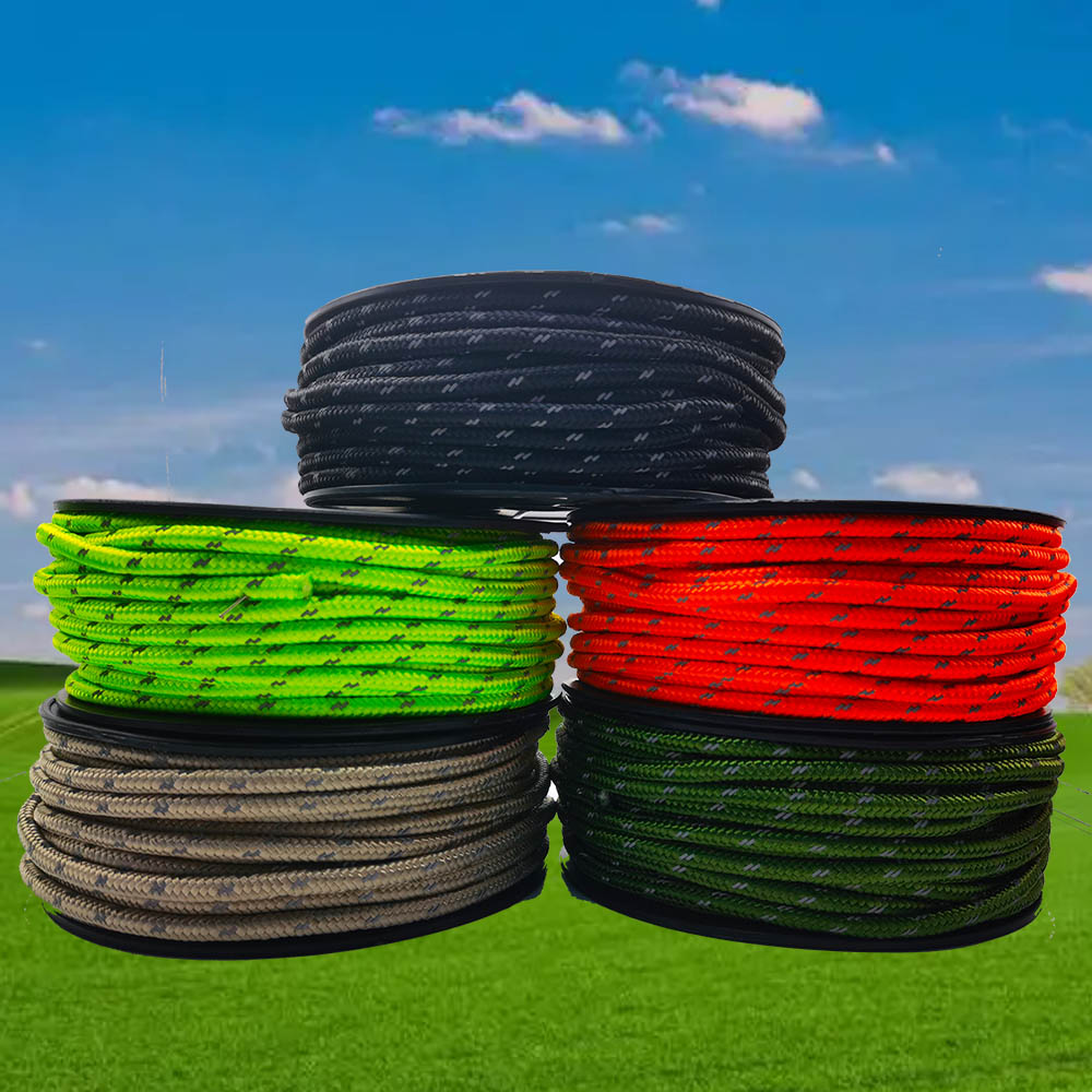 30M Reflective Paracord 6mm Pa - مراجعة Outdoor Camping Extension Cord وسعره