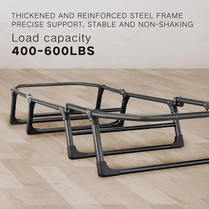Portable Folding Sleeping Bed  - مراجعة Outdoor Camping Folding Chairs وسعره