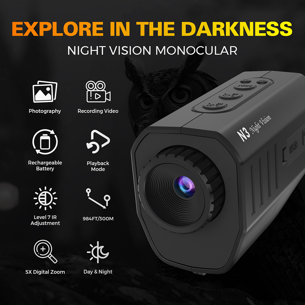GTGUARD N3 Single-Tube Night V - مراجعة Outdoor Camping Videos وسعره