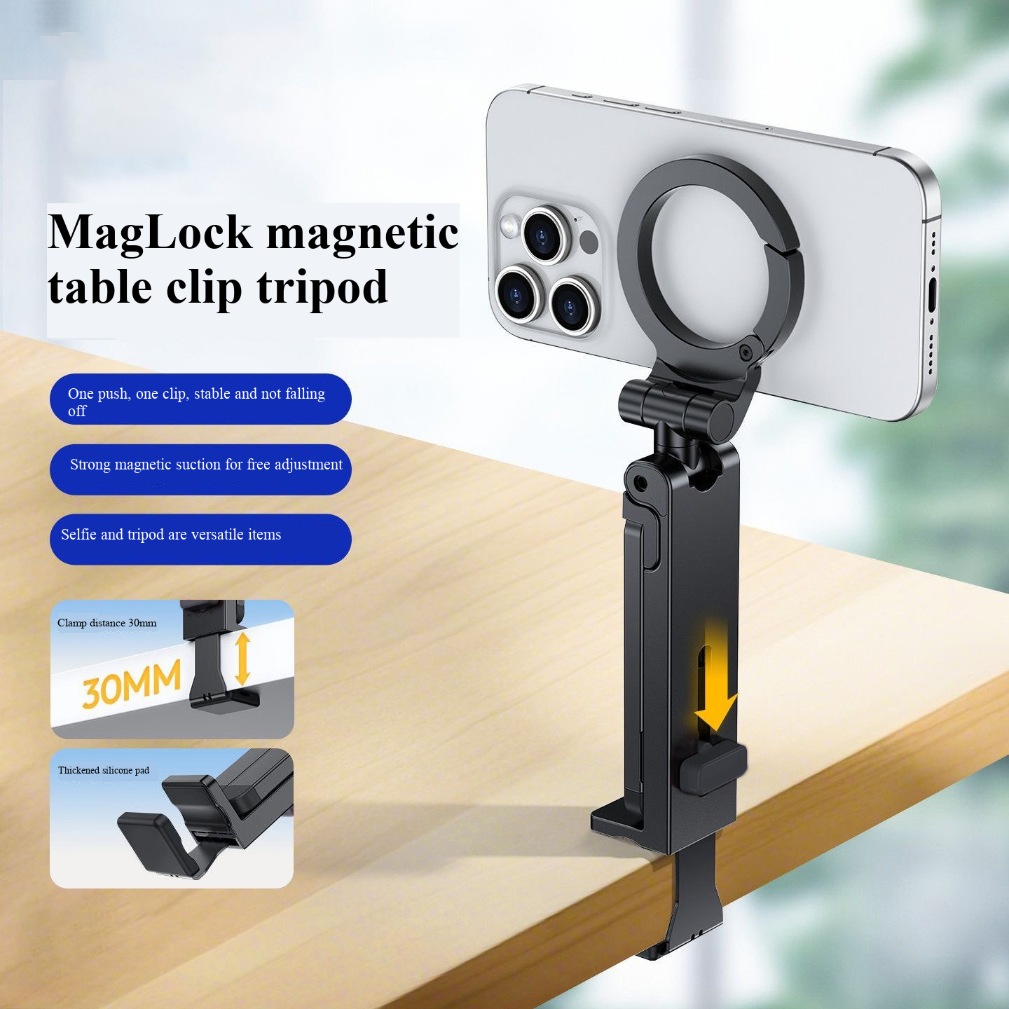 New magnetic phone holder, des - مراجعة Outdoor Camping Table وسعره