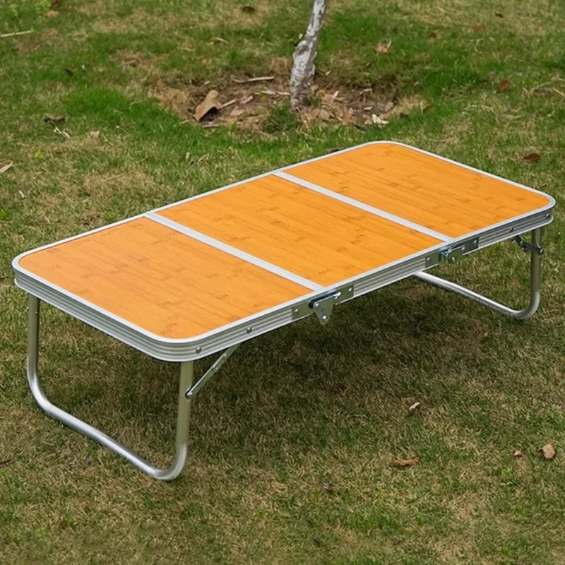 Folding Camping Table 3 Fold w - مراجعة Outdoor Camping Table وسعره