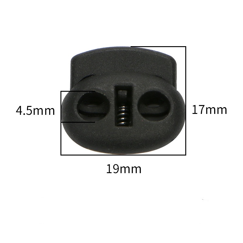 50PCS Cordends Black Draw Cord - مراجعة Outdoor Camping Extension Cord وسعره