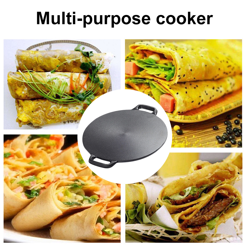 10.2/11/11.8/12.6/13.4 Inch BB - مراجعة Outdoor Camping Griddle وسعره