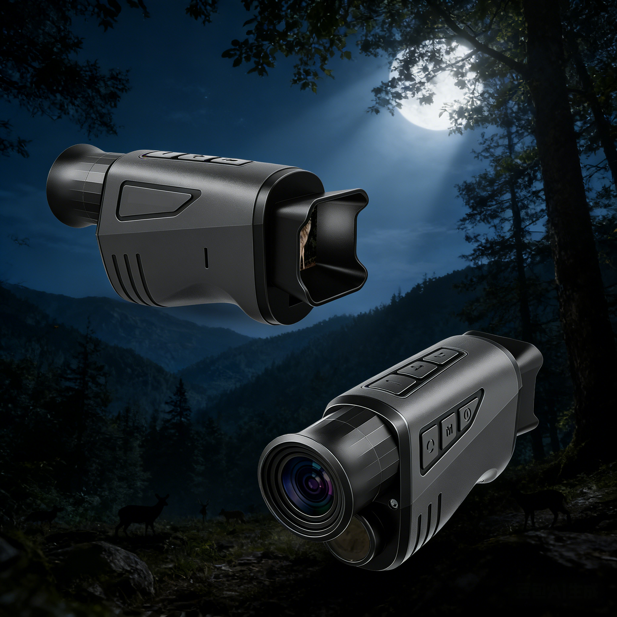 Portable Single-Tube Night Vis - مراجعة Outdoor Camping Videos وسعره