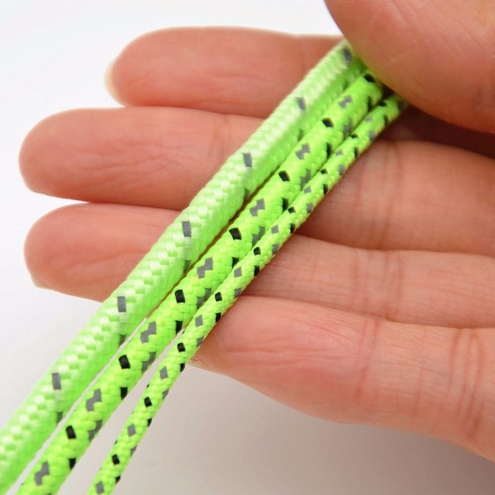 5/10/20/100M Reflective Tent R - مراجعة Outdoor Camping Extension Cord وسعره