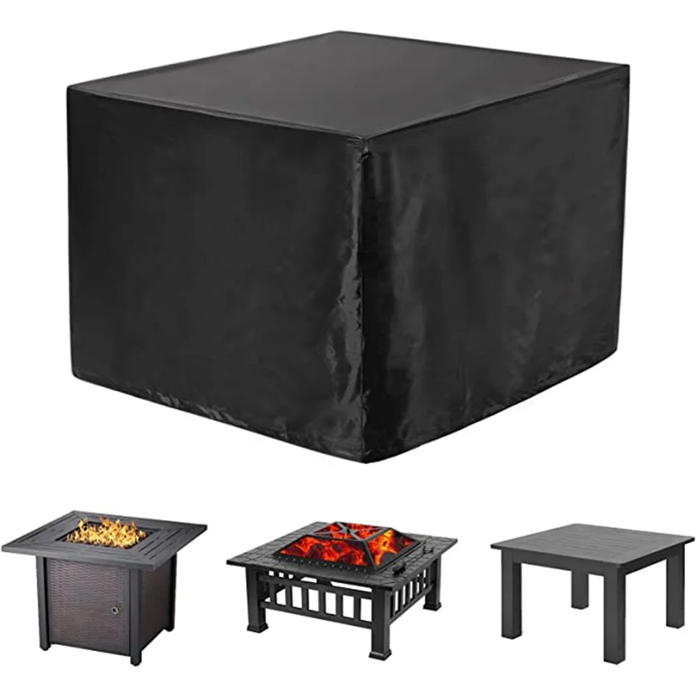 Waterproof Square Fire Pit Cov - مراجعة Outdoor Camping Fire وسعره