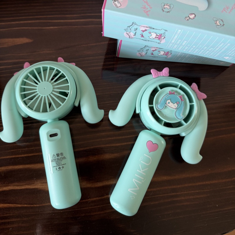 Hatsune Miku Mini Handheld Fan - مراجعة Outdoor Camping Fire وسعره