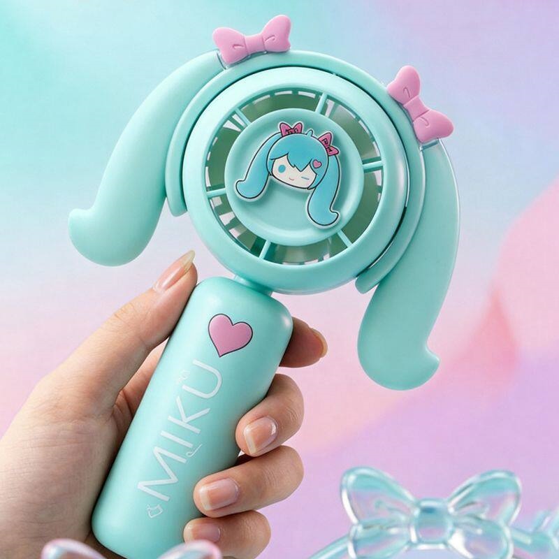 Hatsune Miku Mini Handheld Fan - مراجعة Outdoor Camping Fire وسعره