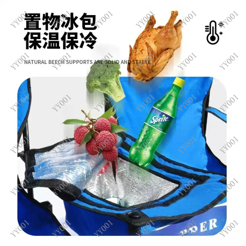 Portable Double Folding Campin - مراجعة Outdoor Camping Folding Chairs وسعره