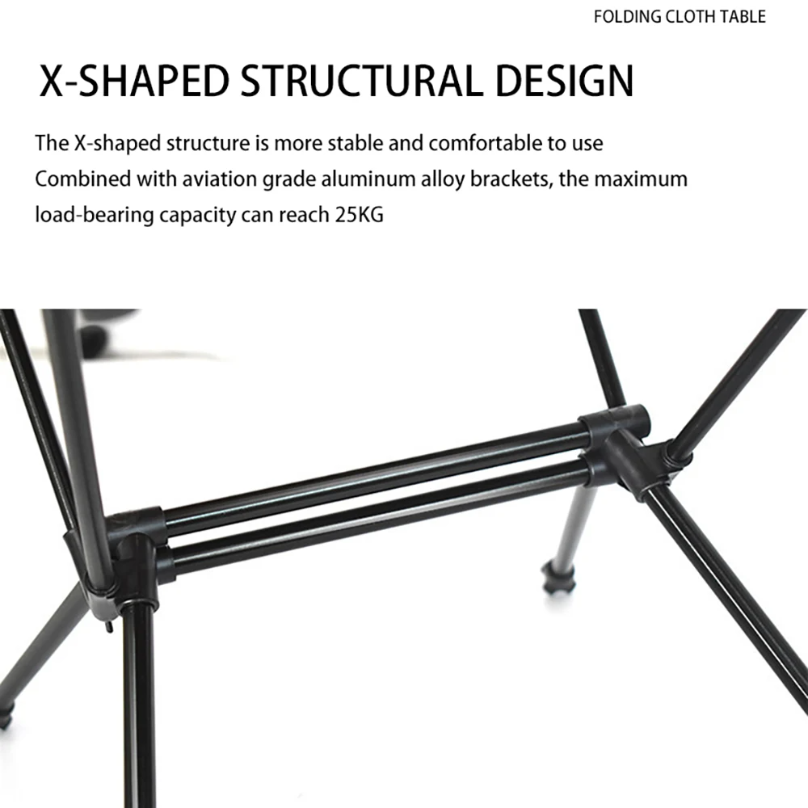 Camping Oxford Fabric Table Fo - مراجعة Outdoor Camping Table وسعره