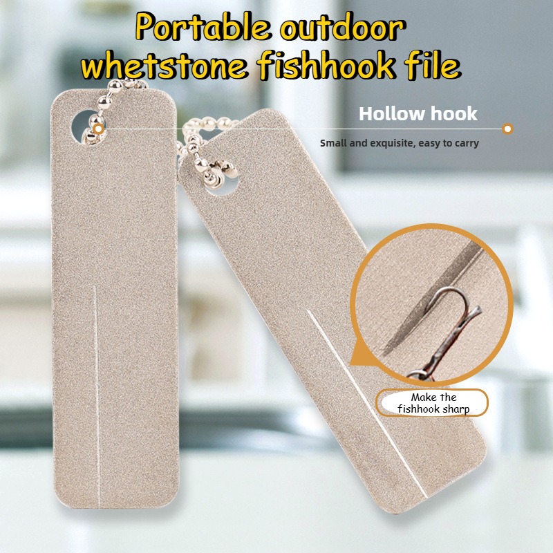 Sharpen Fishing Hook Tools For - مراجعة Outdoor Camping Knife وسعره