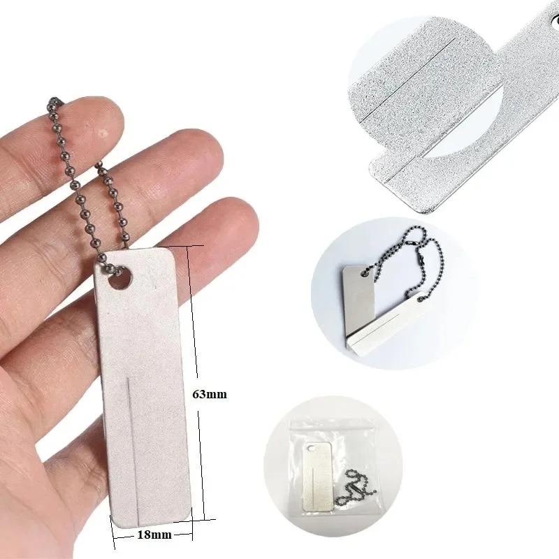 Sharpen Fishing Hook Tools For - مراجعة Outdoor Camping Knife وسعره