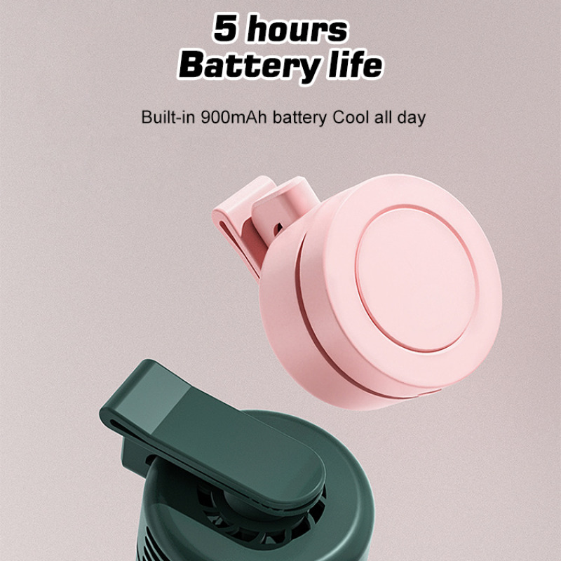 2-in-1 USB Clip Fan Mini Porta - مراجعة Outdoor Camping Misting Fan وسعره