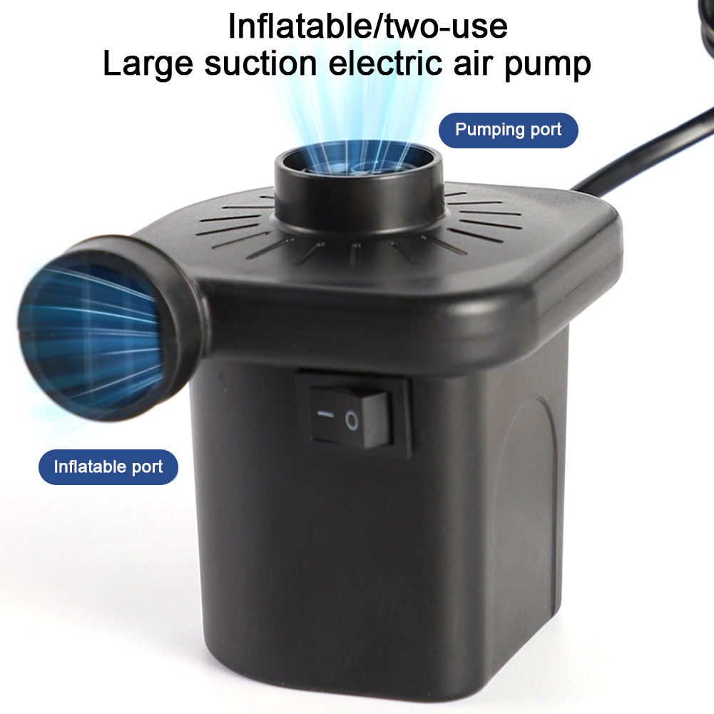Electric Air Pump with 3 Nozzl - مراجعة Inflatable Mattress وسعره