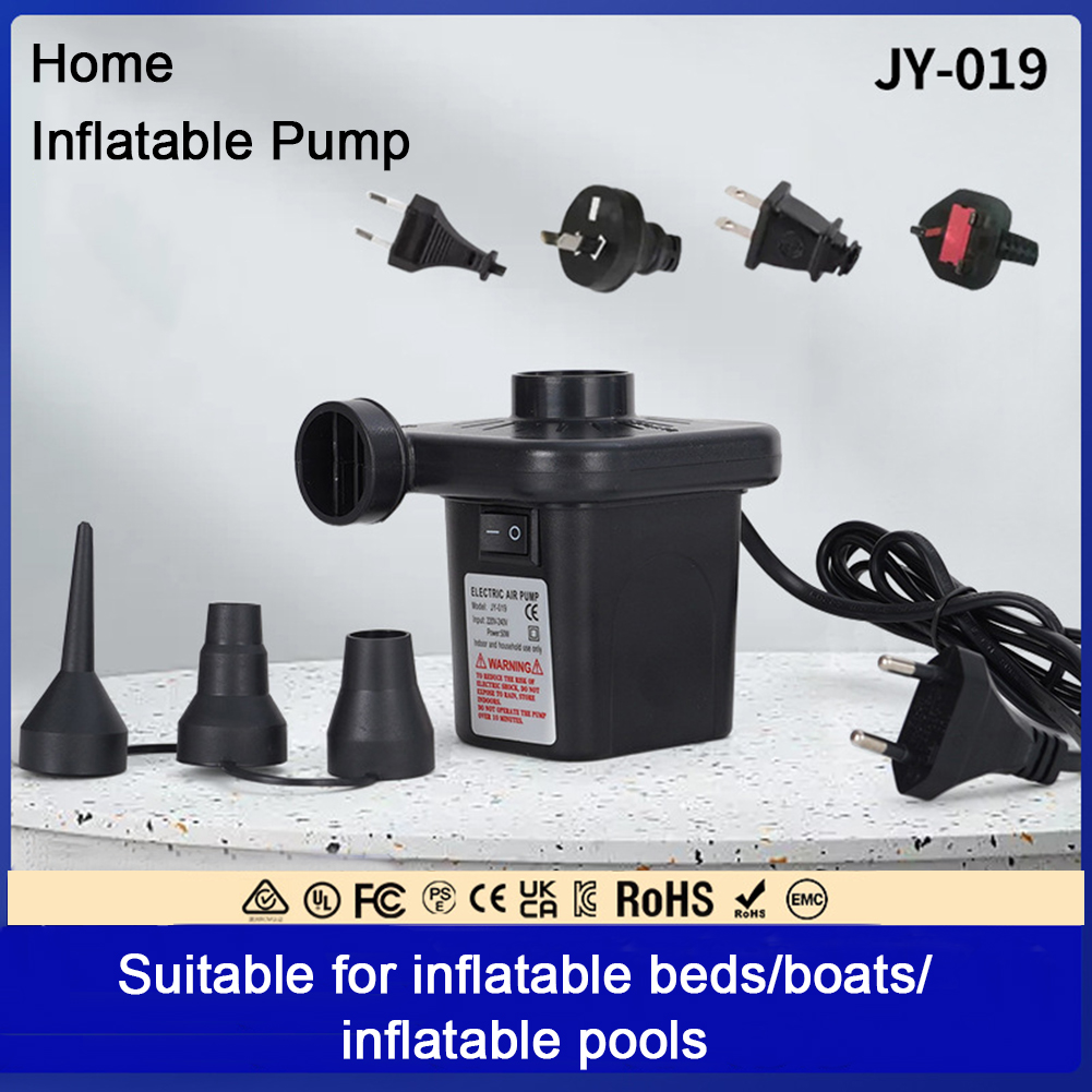 Electric Air Pump with 3 Nozzl - مراجعة Inflatable Mattress وسعره
