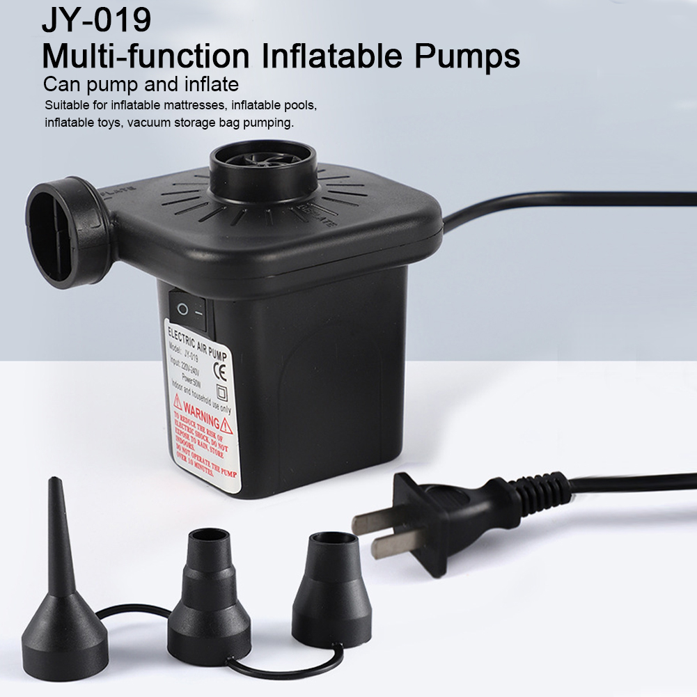 Electric Air Pump with 3 Nozzl - مراجعة Inflatable Mattress وسعره