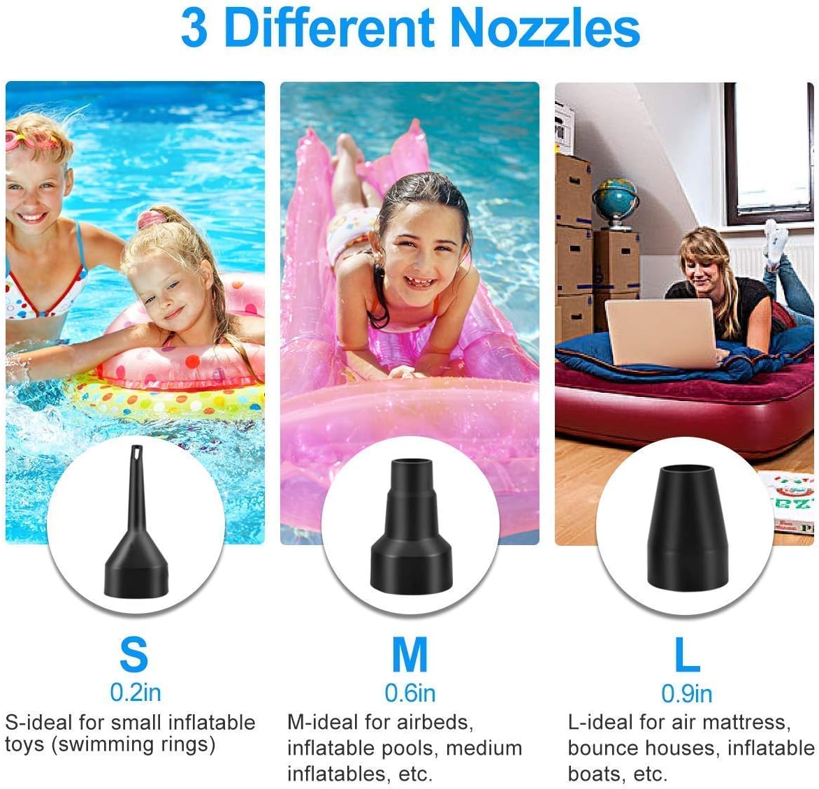 Electric Air Pump for Inflatab - مراجعة Inflatable Mattress وسعره