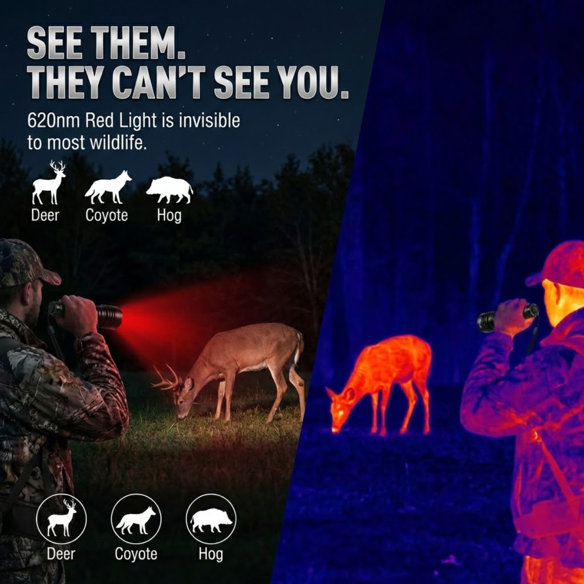 UltraFire R-C8 Red Light Hunti - مراجعة Outdoor Camping Glamping Share وسعره