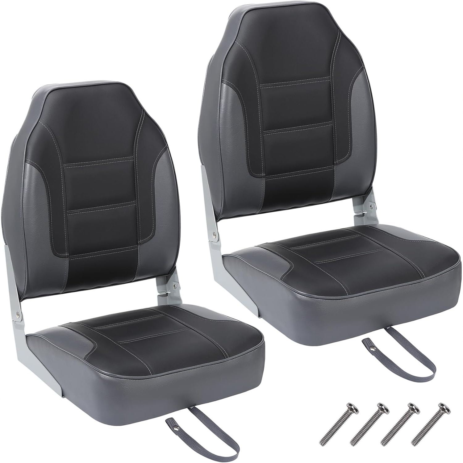 2 Pack Folding Boat Seats, Hig - مراجعة Folding Chair وسعره