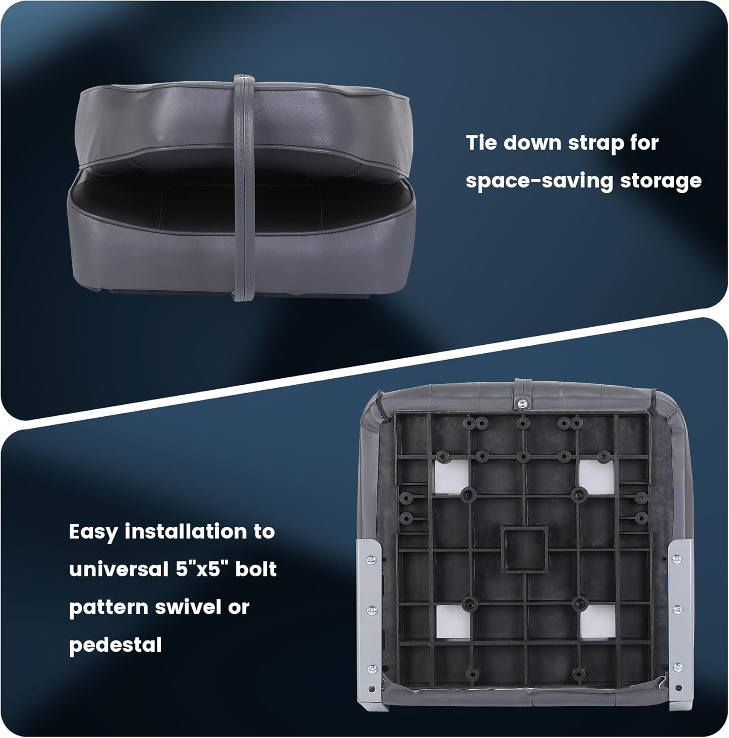 2 Pack Folding Boat Seats, Hig - مراجعة Folding Chair وسعره