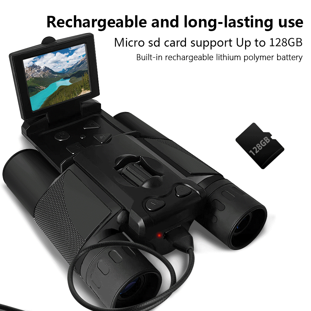 Digital Camera Binoculars 2.0  - مراجعة Outdoor Camping Videos وسعره