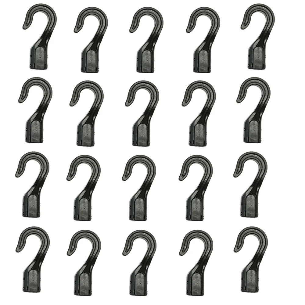 10 20PC Open End Cord Hooks Sn - مراجعة Outdoor Camping Extension Cord وسعره