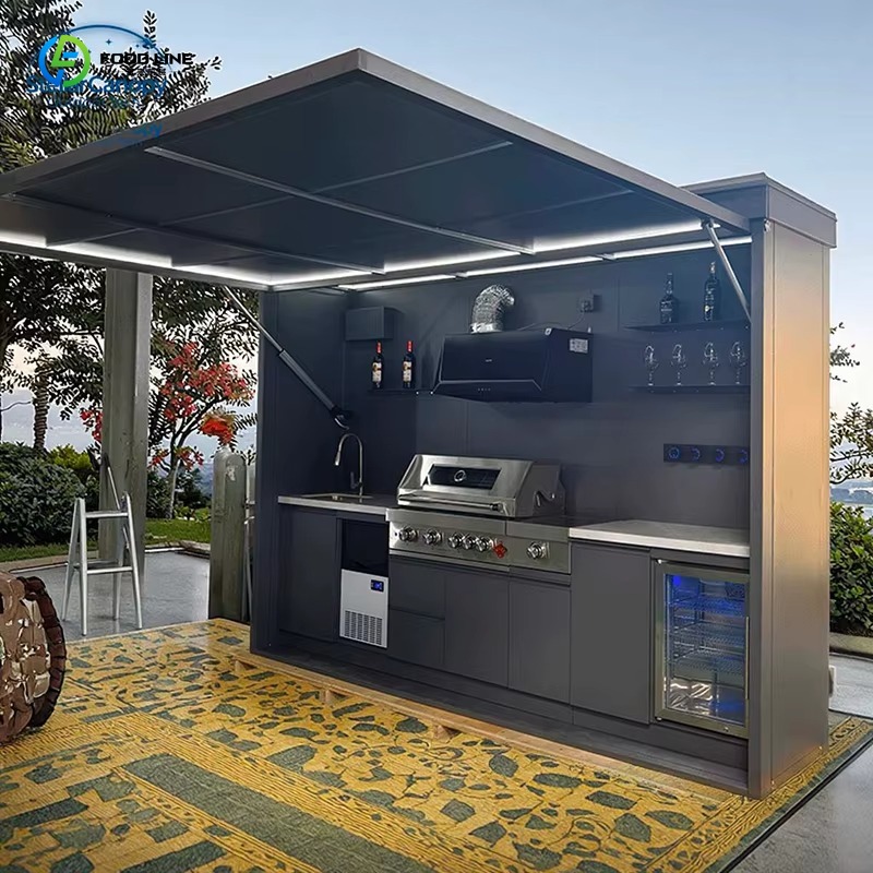 Customized Camping Outdoor Kit - مراجعة Outdoor Camping Kitchen With Sink وسعره