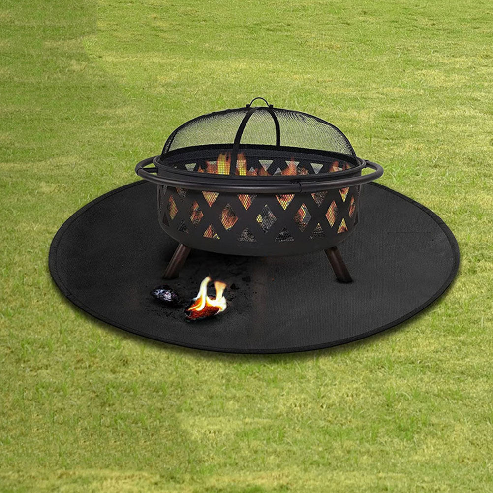 Fire Pit Mat Premium Silicone  - مراجعة Outdoor Camping Fire وسعره
