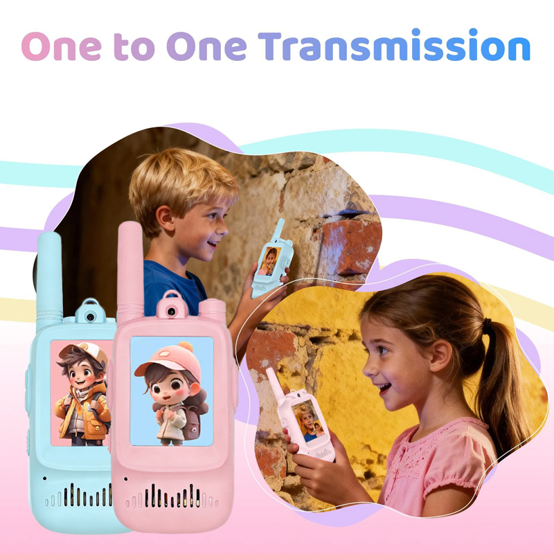 2pcs kids Video Walkie Talkie  - مراجعة Outdoor Camping Videos وسعره