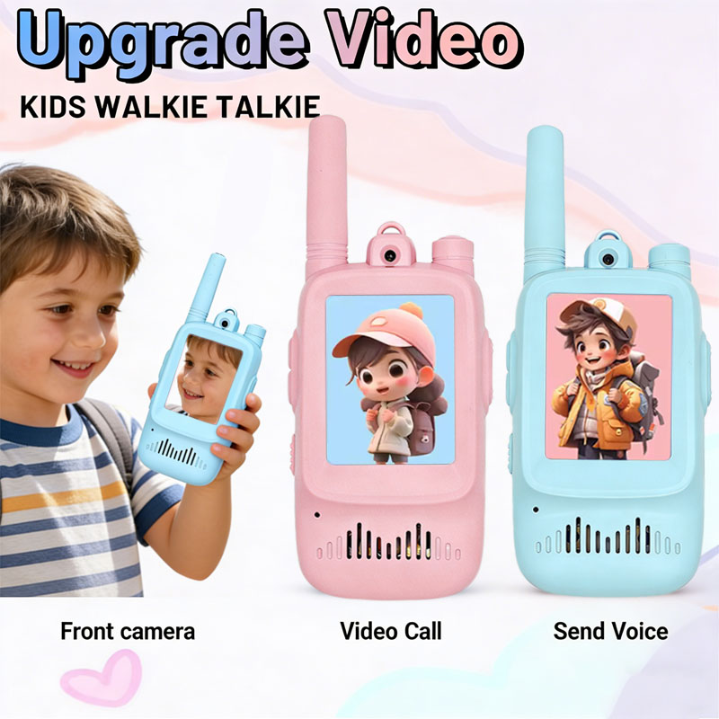 2pcs kids Video Walkie Talkie  - مراجعة Outdoor Camping Videos وسعره